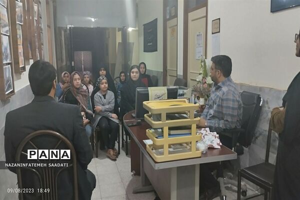 تقدیر از دانش‌آموزان علاقمند به دوره‌های خبرنگاری پانا شهرستان کلات
