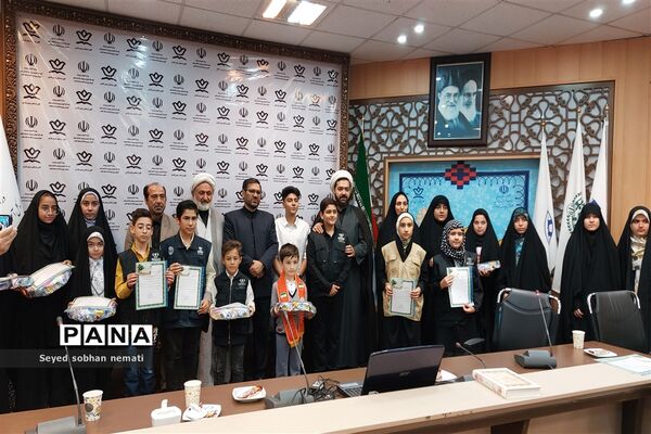 مراسم تقدیر از دانش‌آموز خبرنگاران پانا ناحیه ۲