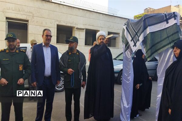اعزام هشتاد نفر از دانش‌آموزان منطقه 12 به اردوی راهیان نور غرب