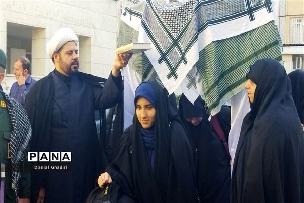 اعزام هشتاد نفر از دانش‌آموزان منطقه 12 به اردوی راهیان نور غرب