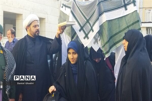 اعزام هشتاد نفر از دانش‌آموزان منطقه 12 به اردوی راهیان نور غرب