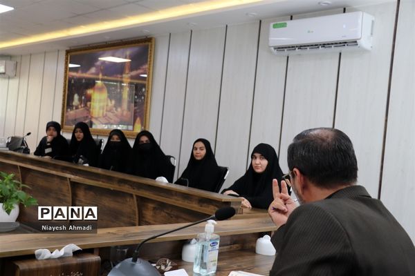 تقدیر از دختران خبرنگار ناحیه سه مشهد