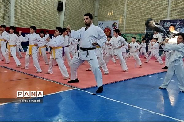 آیین رونمایی از یک کار فرهنگی ورزشی بزرگ در شهرک وائین شهرستان شهریار