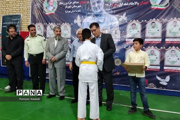 آیین رونمایی از یک کار فرهنگی ورزشی بزرگ در شهرک وائین شهرستان شهریار