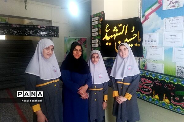برگزاری کلاس‌های آموزشی تابستانه در مدرسه ریحانه‌النبی شهرستان‌قرچک