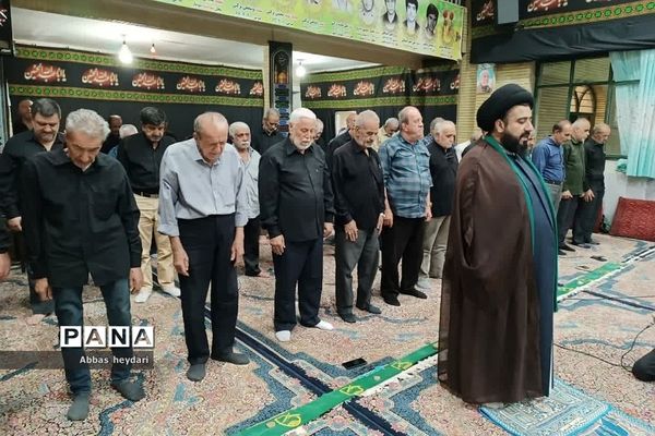 مراسم عزاداری دهه سوم‌محرم در مسجد حضرت رسول(ص) روستای وسکاره رودهن