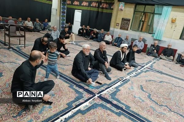 مراسم عزاداری دهه سوم‌محرم در مسجد حضرت رسول(ص) روستای وسکاره رودهن