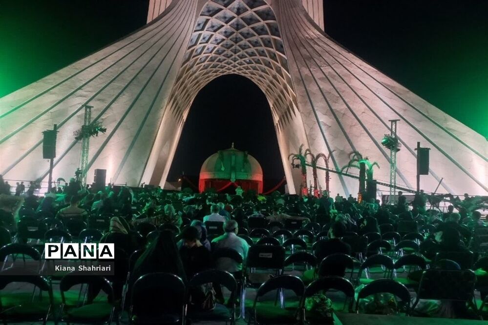 رویداد بزرگ آیینی شهر تهران با حضور دانش‌آموزان آموزش و پرورش منطقه 16