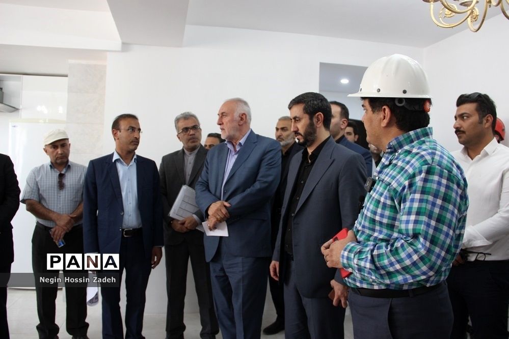 بازدید استاندار تهران از پروژه‌های نهضت ملی و اقدام ملی مسکن اسلامشهر