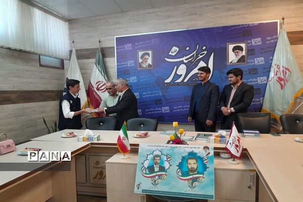 دیدار خبرنگاران پانا با مسئولان روزنامه امروز خراسان جنوبی