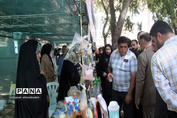 نمایشگاه انجیر، محصولات باغی و صنایع دستی در گلوگاه