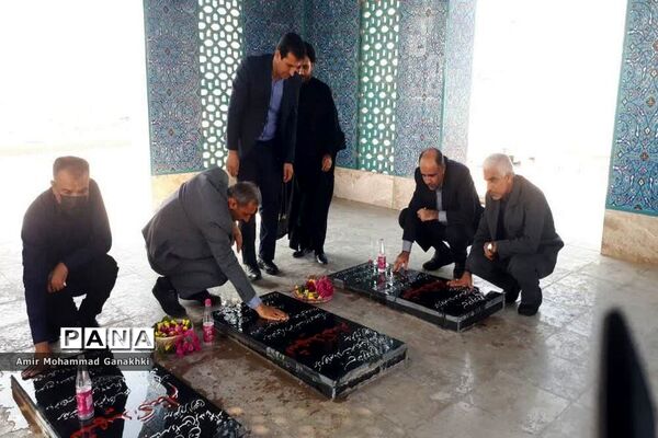 آیین تودیع و معارفه مدیر آموزش و پرورش بندر ریگ