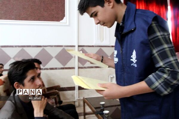 نشست توانمند‌سازی رابطان خبرگزاری پانای مدارس ناحیه یک یزد
