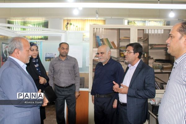 بازدید رئیس دانشگاه فرهنگیان استان بوشهراز سازمان دانش‌آموزی و خبرگزاری پانا استان بوشهر