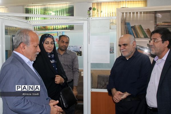 بازدید رئیس دانشگاه فرهنگیان استان بوشهراز سازمان دانش‌آموزی و خبرگزاری پانا استان بوشهر