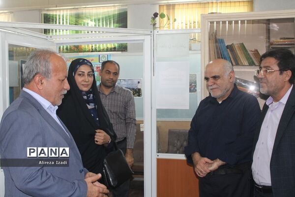 بازدید رئیس دانشگاه فرهنگیان استان بوشهراز سازمان دانش‌آموزی و خبرگزاری پانا استان بوشهر