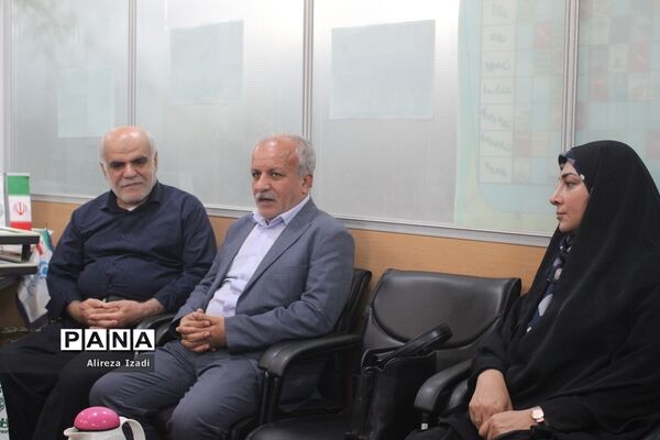 بازدید رئیس دانشگاه فرهنگیان استان بوشهراز سازمان دانش‌آموزی و خبرگزاری پانا استان بوشهر