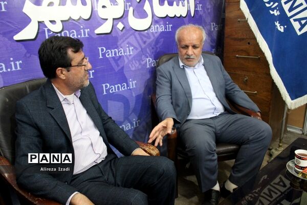 بازدید رئیس دانشگاه فرهنگیان استان بوشهراز سازمان دانش‌آموزی و خبرگزاری پانا استان بوشهر