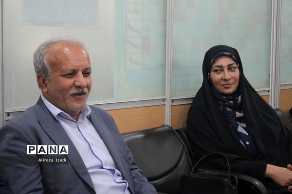 بازدید رئیس دانشگاه فرهنگیان استان بوشهراز سازمان دانش‌آموزی و خبرگزاری پانا استان بوشهر