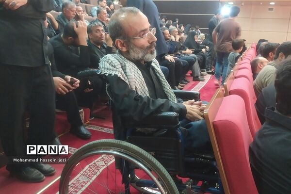 مراسم سوگواره شعر شش ماهه در قم