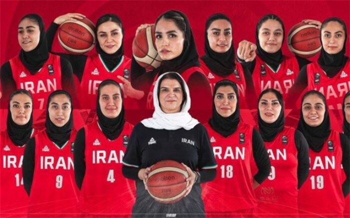 ‌حفظ شانس صعود به نیمه‌نهایی برای بانوان بسکتبال ‌ایران