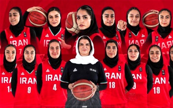 ‌حفظ شانس صعود به نیمه‌نهایی برای بانوان بسکتبال ‌ایران
