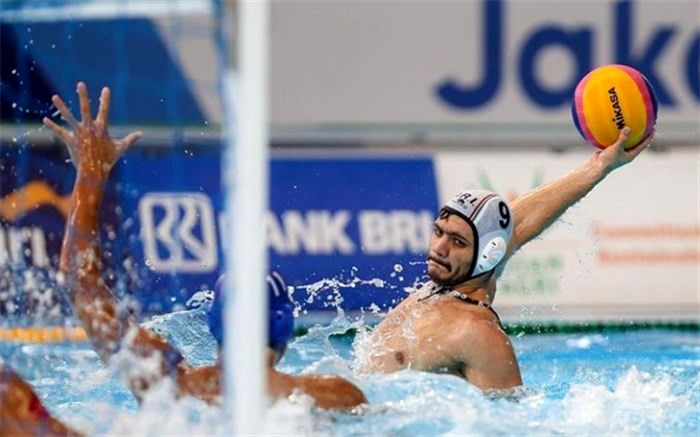 تیم ملی واترپلو ایران رقبای خود را در بازی‌های آسیایی شناخت