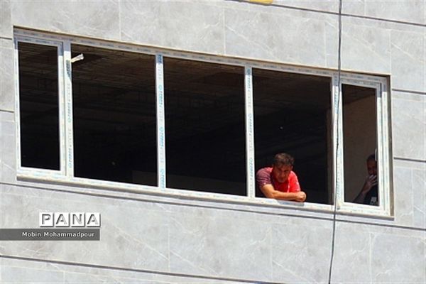 بازدید از پروژه‌ نهضت ملی مسکن شهرستان میانه