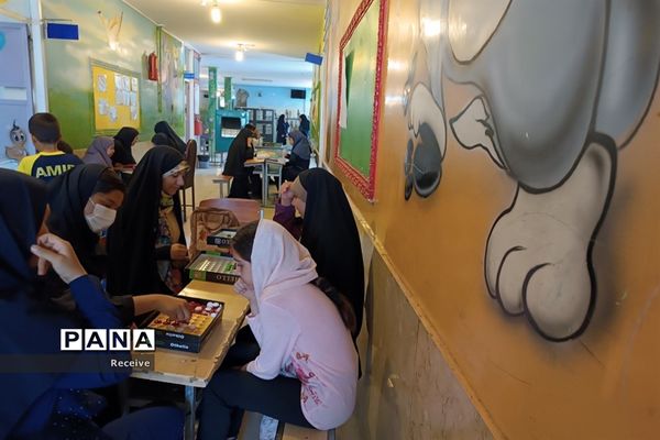 فعالیت دانش‌آموزان در پایگاه‌های تابستانه سازمان دانش‌آموزی فارس