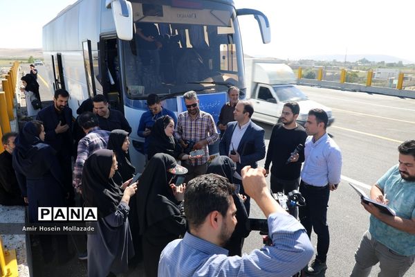 تور خبری بازدید از مسیرهای منتهی به مسیر تردد زائران اربعین حسینی (ع)