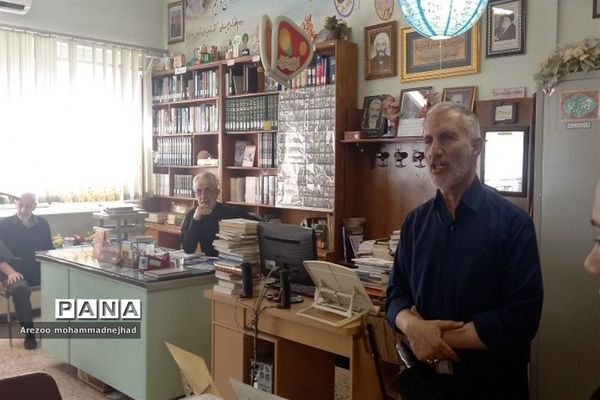 بازدید کادر مدرسه نورقلم شهرستان قرچک از مدرسه علوی تهران