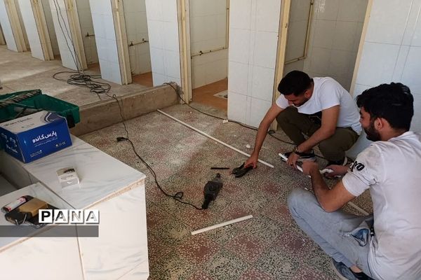 پروژه مهر و روند تجهیز و آماده‌سازی در دبیرستان شهید بهشتی رودهن