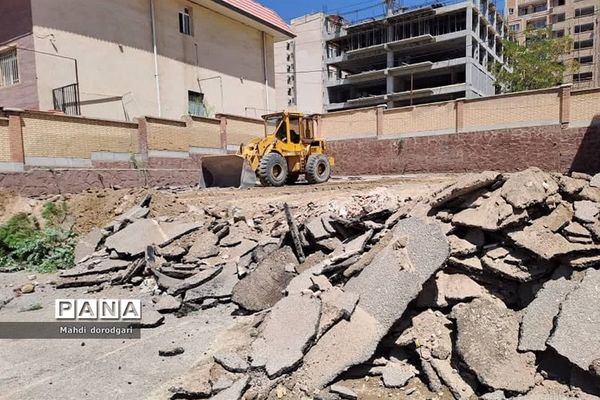 پروژه مهر و روند تجهیز و آماده‌سازی در دبیرستان شهید بهشتی رودهن