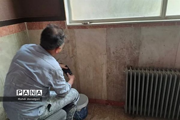 پروژه مهر و روند تجهیز و آماده‌سازی در دبیرستان شهید بهشتی رودهن