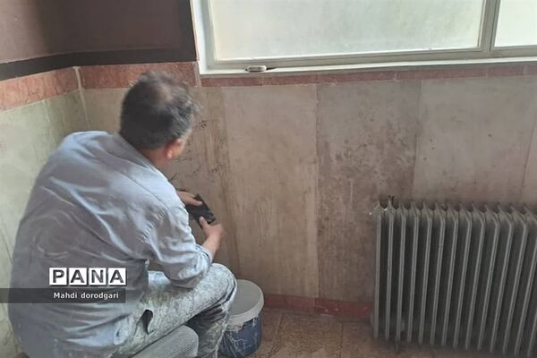 پروژه مهر و روند تجهیز و آماده‌سازی در دبیرستان شهید بهشتی رودهن