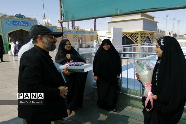 آیین استقبال از دانش‌آموز قمی شرکت کننده در المپیاد اندونزی