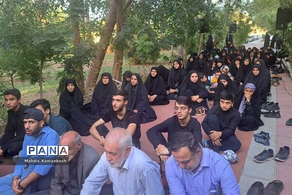 مراسم یادواره شهدای هشت سال دفاع مقدس در پاکدشت