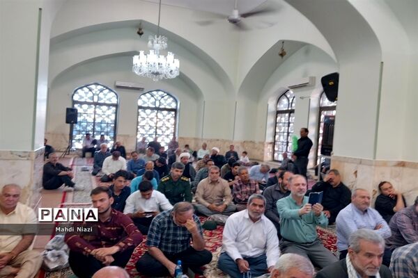 مراسم گرامیداشت شهدای تخریب در کاشمر