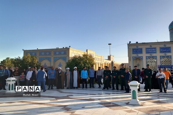 مراسم گرامیداشت شهدای تخریب در کاشمر