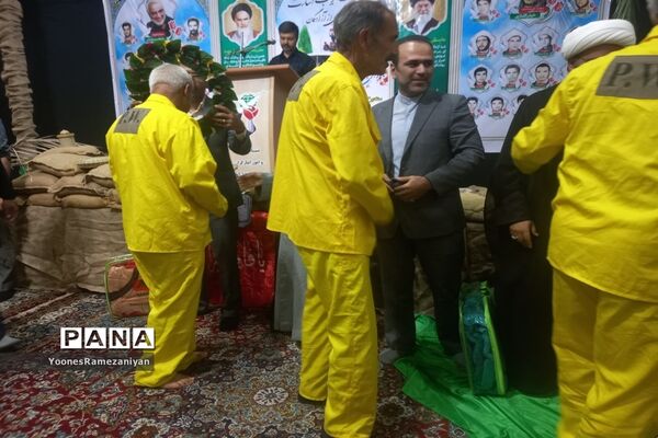 تجلیل از آزادگان سر افراز  خلیل‌آباد