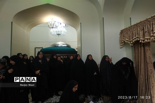 گردهمایی یادگاران شهدای تخریب دوران دفاع مقدس کاشمر