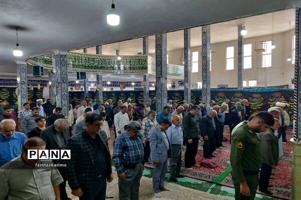 اقامه اولین نماز جمعه ماه صفر در شهرستان فیروزکوه