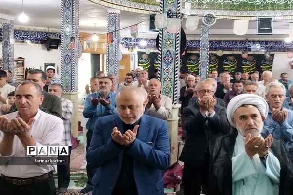 اقامه اولین نماز جمعه ماه صفر در شهرستان فیروزکوه
