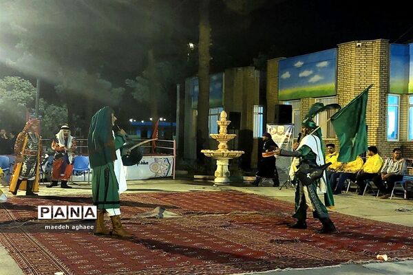 مراسم تعزیه‌خوانی خادمان امام حسین علیه السلام