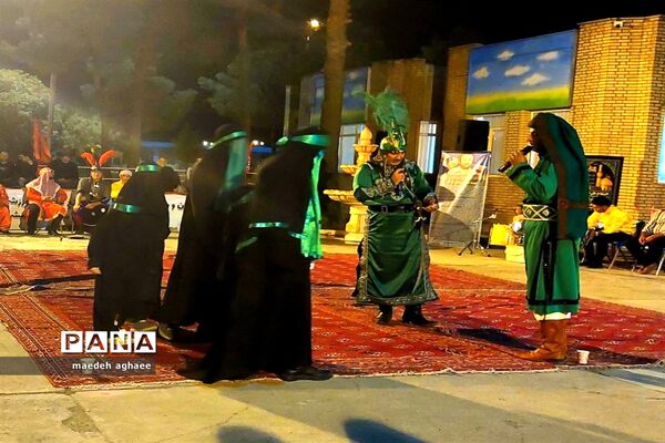 مراسم تعزیه‌خوانی خادمان امام حسین علیه السلام
