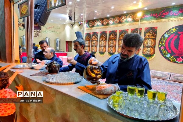 حال و هوای موکب شهدای گمنام شهر اراک