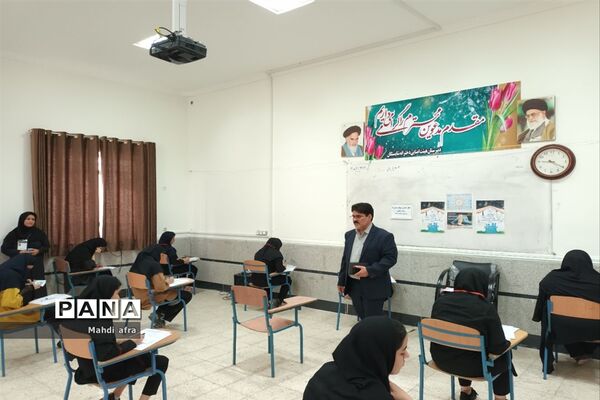 بازدید از حوزه‌های محل برگزاری امتحانات نهایی پایه دوازدهم شهرستان بهبهان