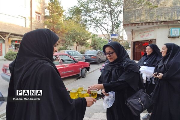 برگزاری مراسم آیین سوگواره کودکان عاشورایی در ناحیه ۶ مشهد مقدس