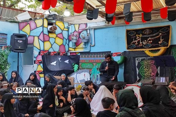 برگزاری مراسم آیین سوگواره کودکان عاشورایی در ناحیه ۶ مشهد مقدس