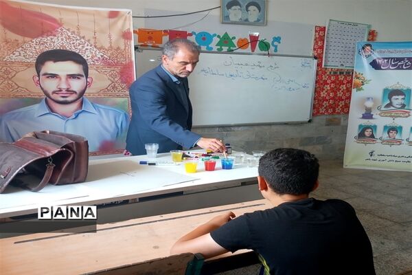افتتاحیه طرح شهید عجمیان در دبستان بدر سلطانیه